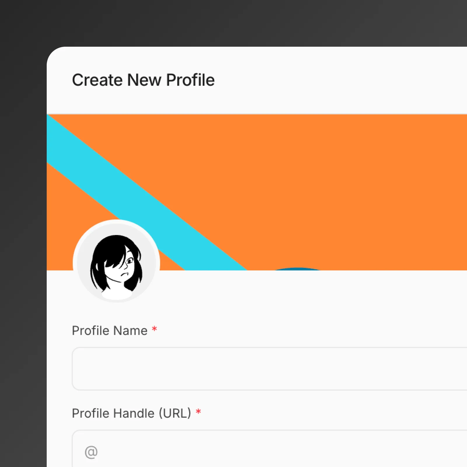 01 Create New Profile